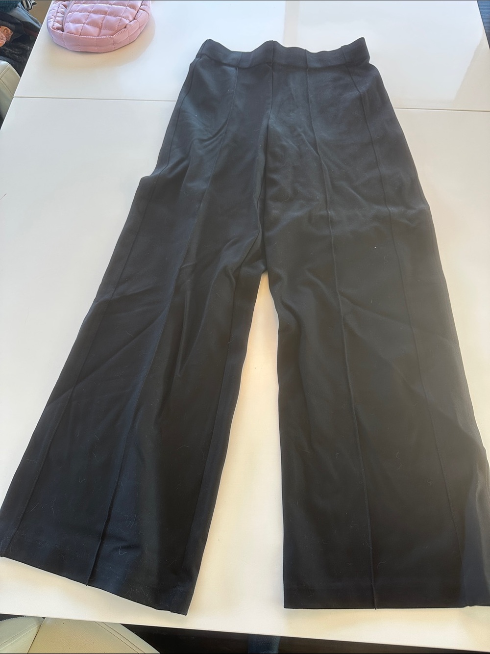 Jones New York Black Wide-Leg Trousers